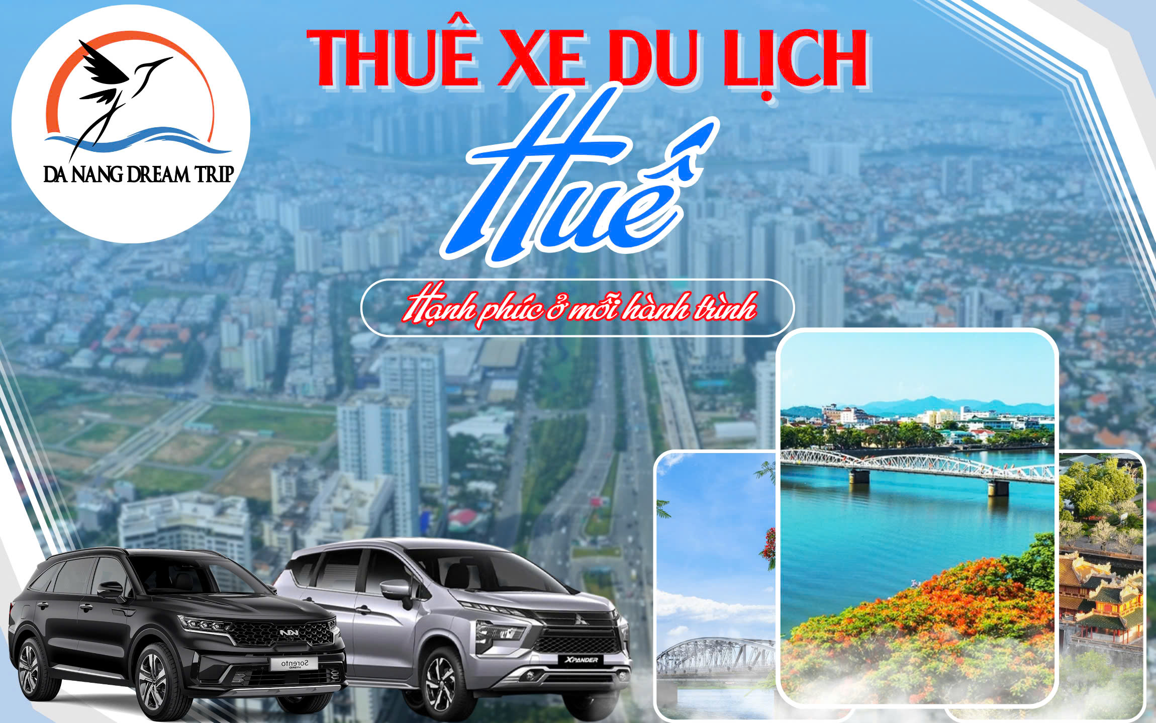 Thuê xe Đà Nẵng đi Huế